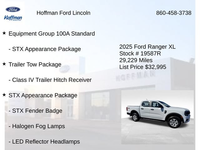 Certified 2025 Ford Ranger XL w/ Trailer Tow Package AWD/4WD image 6