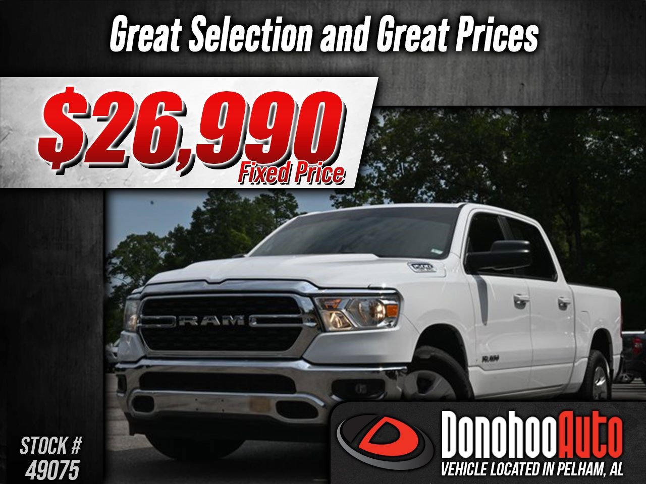 Used 2022 RAM 1500 Big Horn