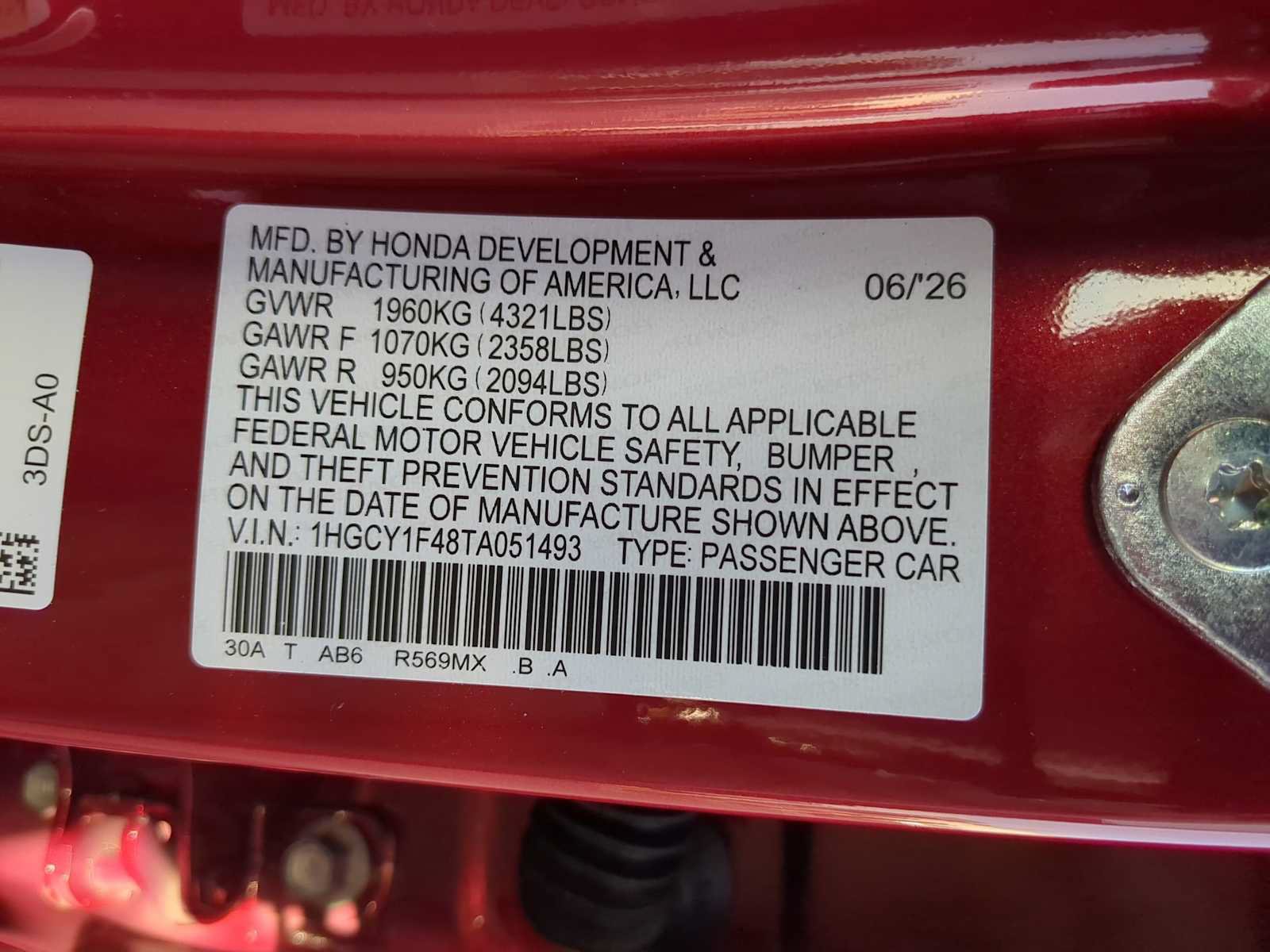 New 2026 Honda Accord SE image 34