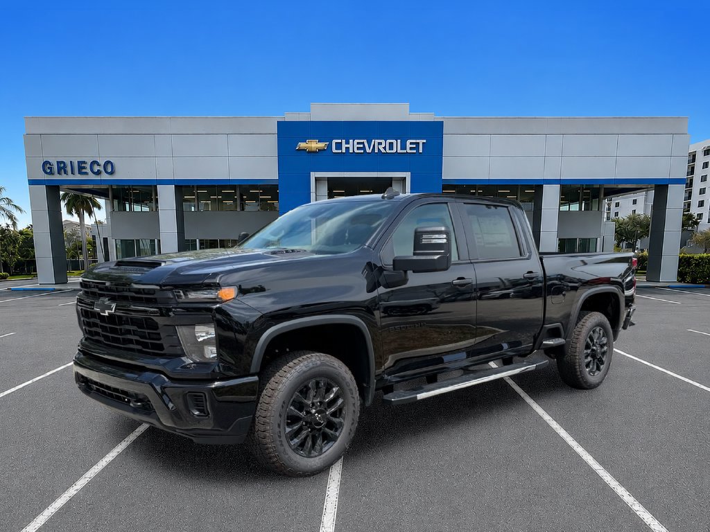 New 2026 Chevrolet Silverado 2500 Custom w/ Custom Blackout Package RWD image 3