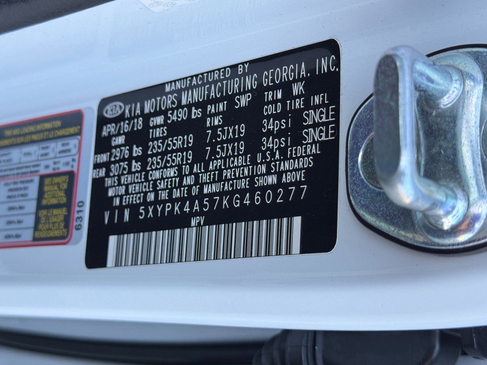 Used 2019 Kia Sorento SX w/ SX Touring Package image 50