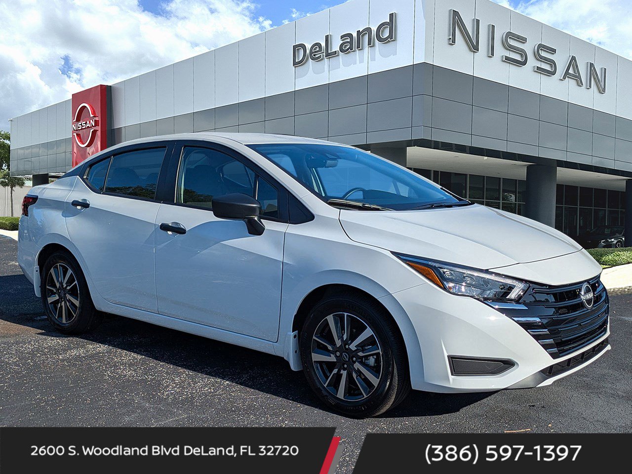 New 2025 Nissan Versa S w/ S Plus Package