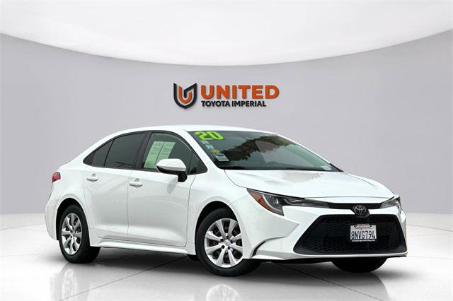 Certified 2020 Toyota Corolla LE