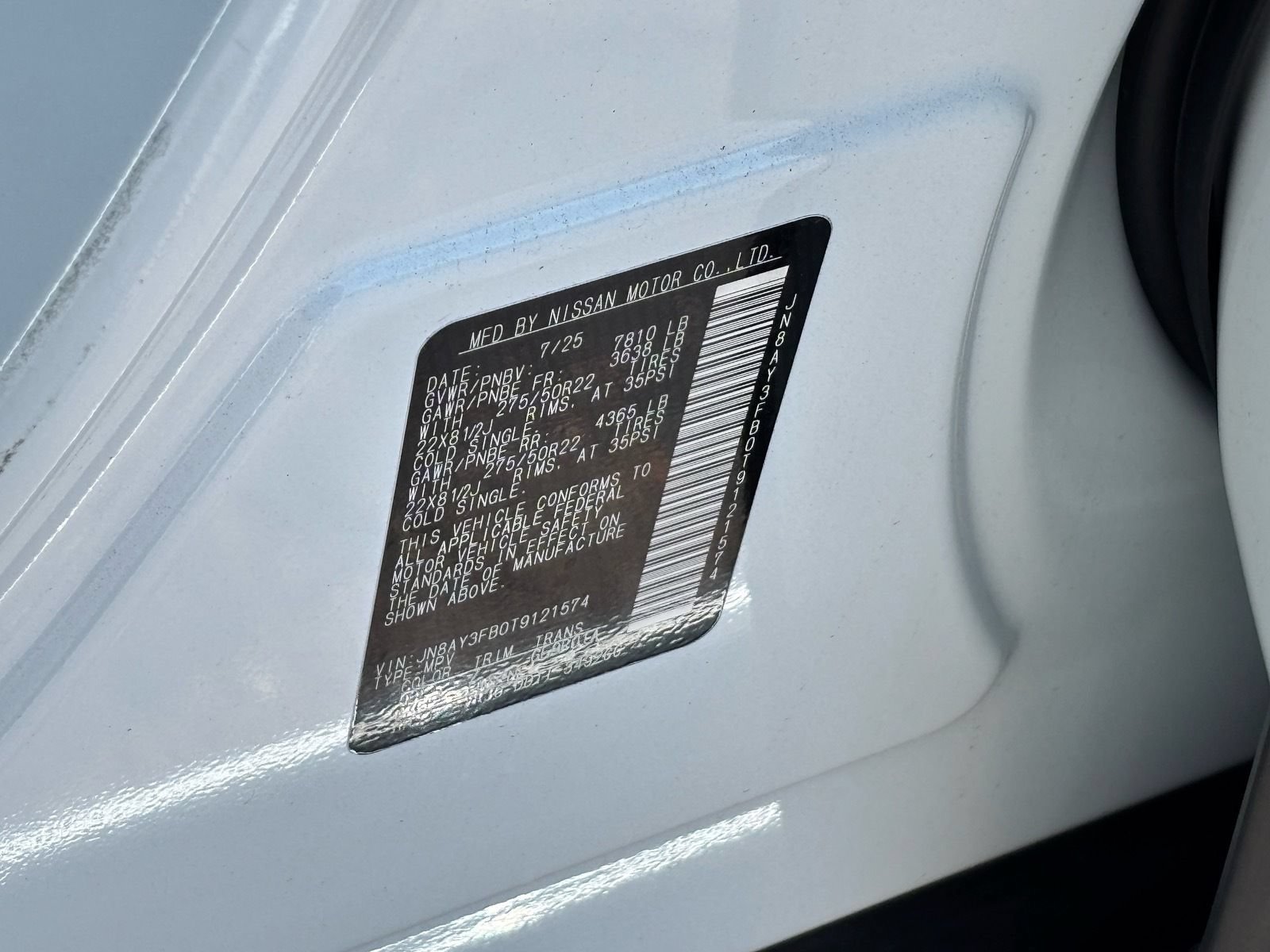 Used 2026 Nissan Armada NISMO AWD/4WD image 25
