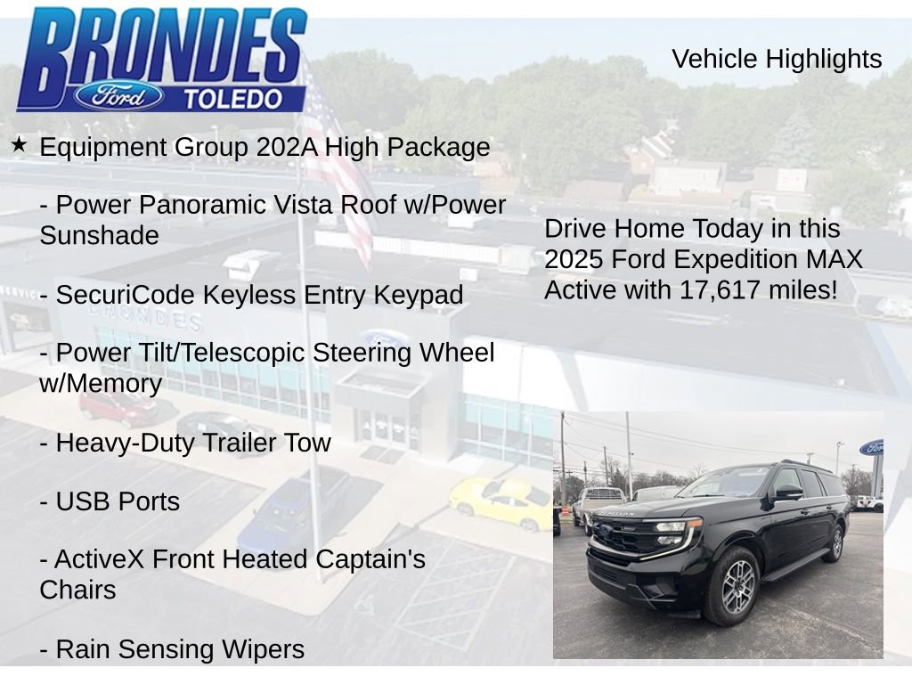 Used 2025 Ford Expedition Max Active AWD/4WD image 17
