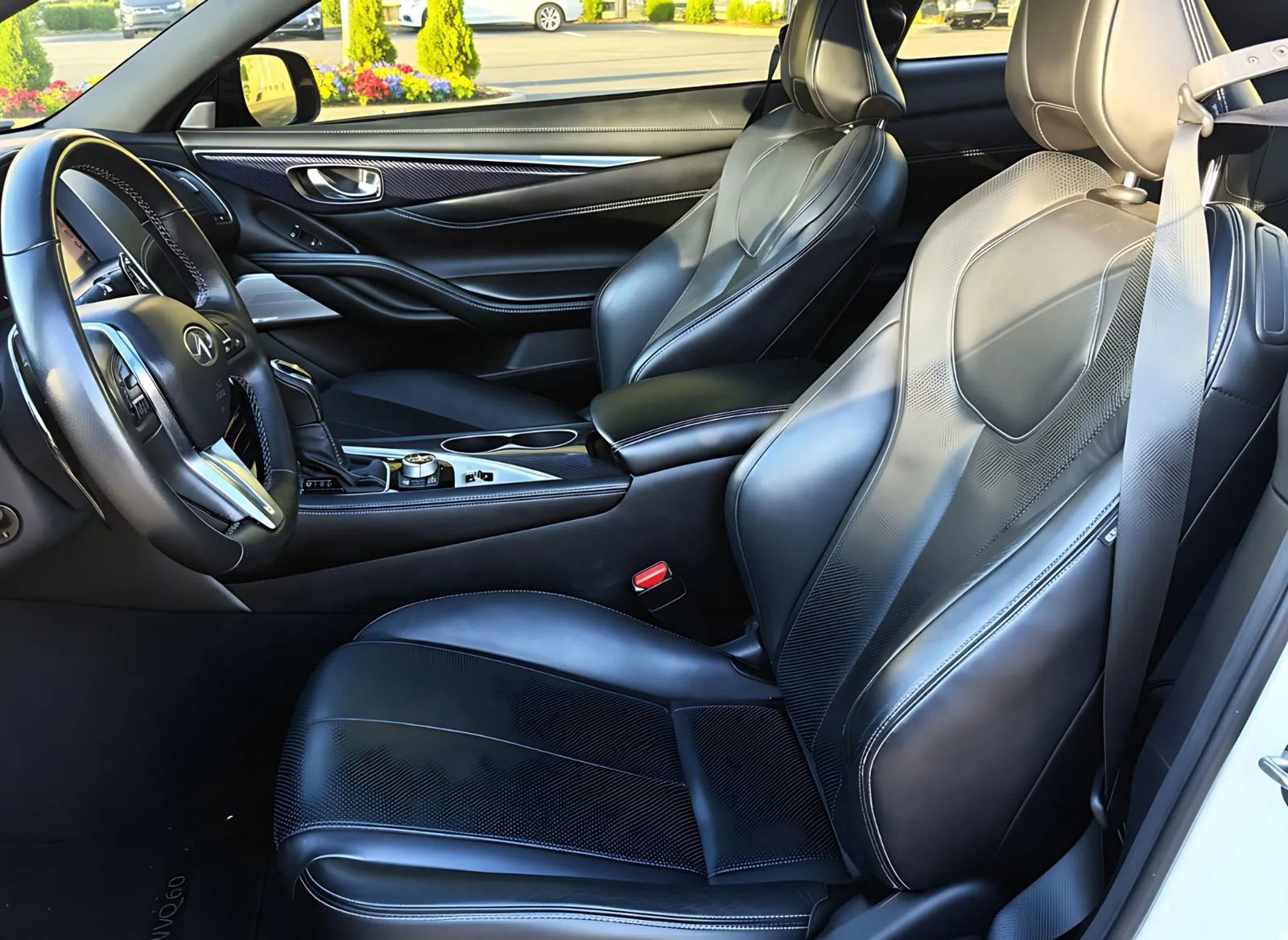 Used 2018 INFINITI Q60 Red Sport 400 w/ Sensory Package 3.0T Sport image 14