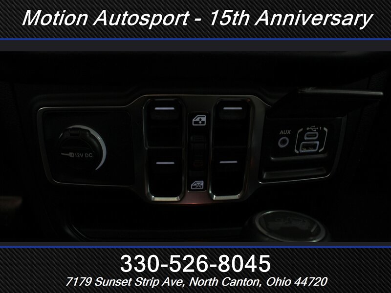 Used 2021 Jeep Wrangler Unlimited Sahara w/ Uconnect 4C Nav & Sound Group AWD/4WD image 24