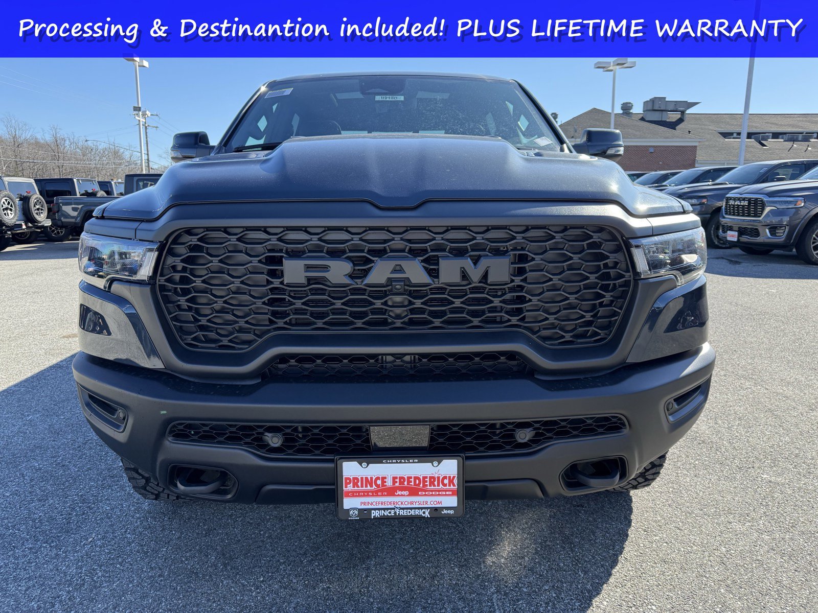 New 2026 RAM 1500 Rebel w/ Rebel Level 2 Equipment Group AWD/4WD image 8