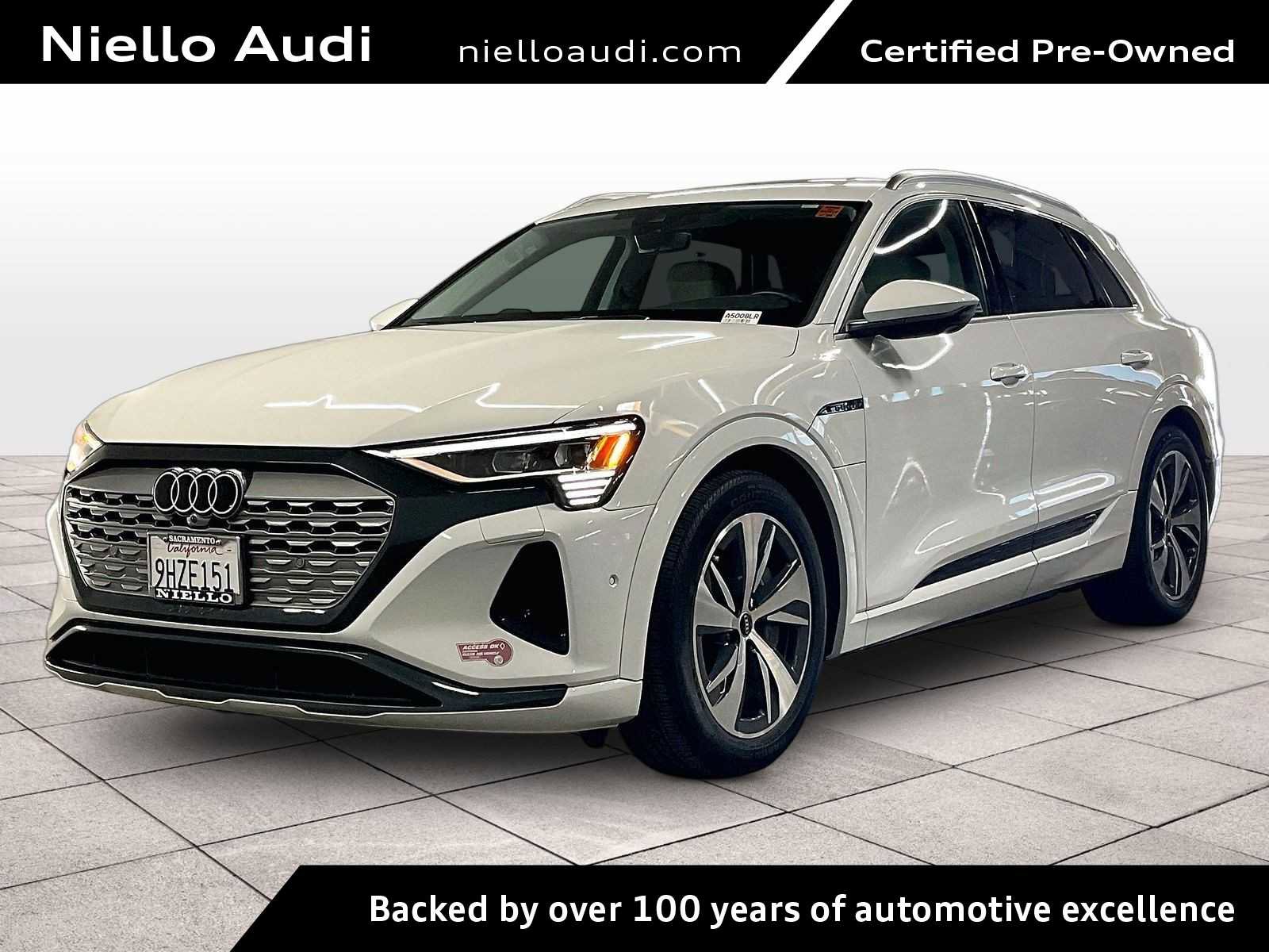 Certified 2024 Audi Q8 e-tron Premium Plus w/ Premium Plus Package AWD/4WD image 1