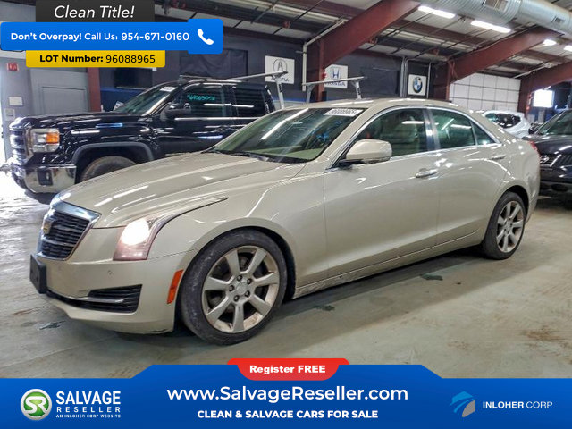 Used 2015 Cadillac ATS Luxury w/ Sun And Sound Package AWD/4WD image 1