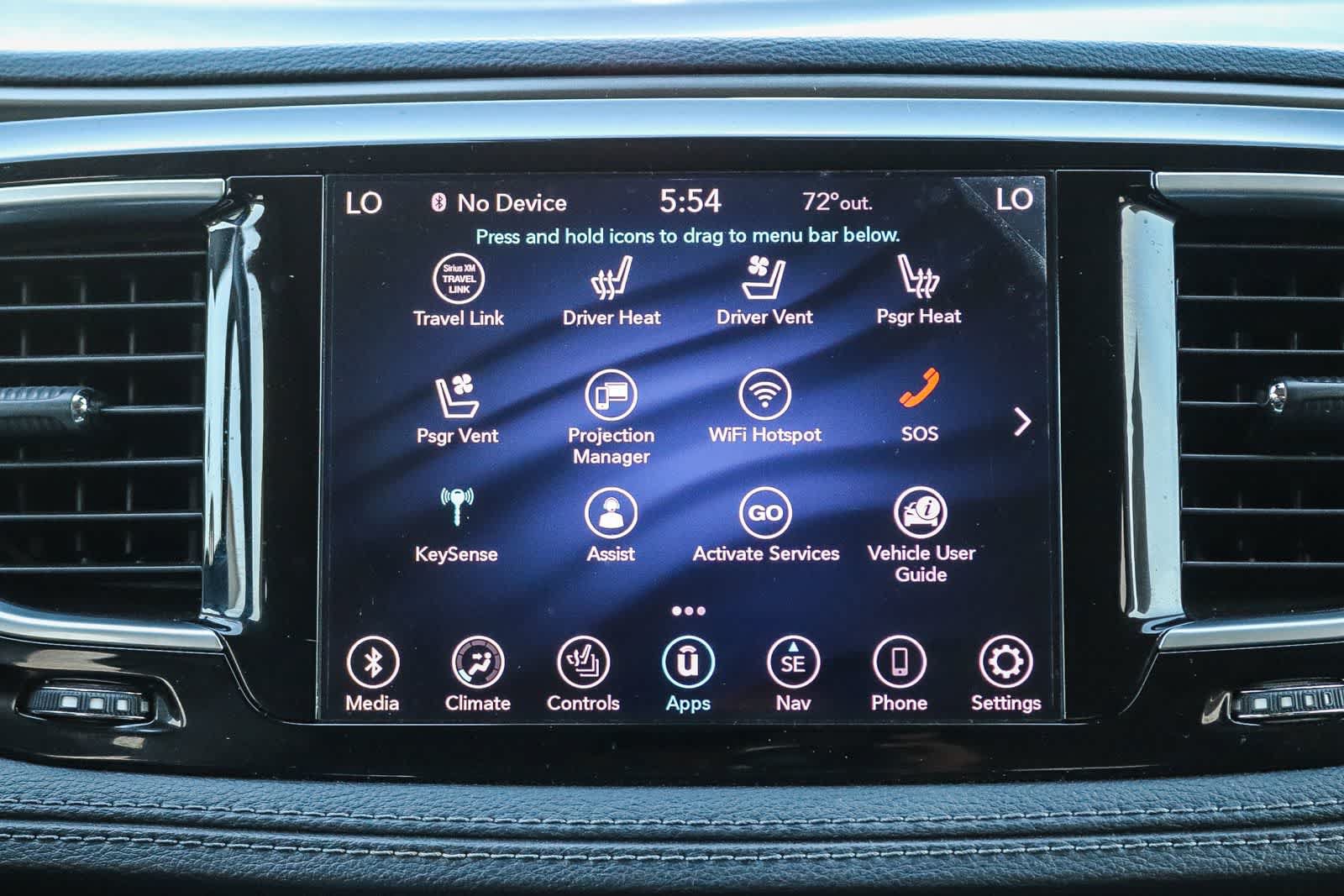 Used 2019 Chrysler Pacifica Limited w/ Advanced Safetytec Group FWD image 13