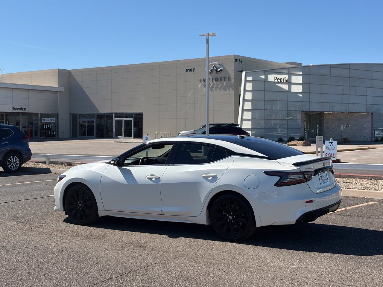 Certified 2021 Nissan Maxima SR w/ Sport Mat Group FWD image 4
