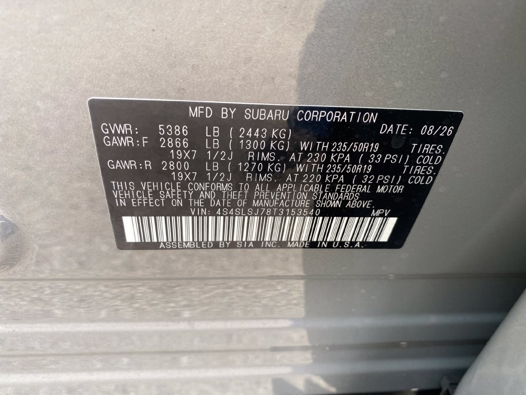New 2026 Subaru Forester Sport AWD/4WD image 27