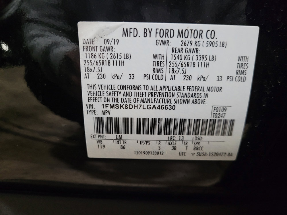 Used 2020 Ford Explorer XLT w/ Comfort Package AWD/4WD image 33