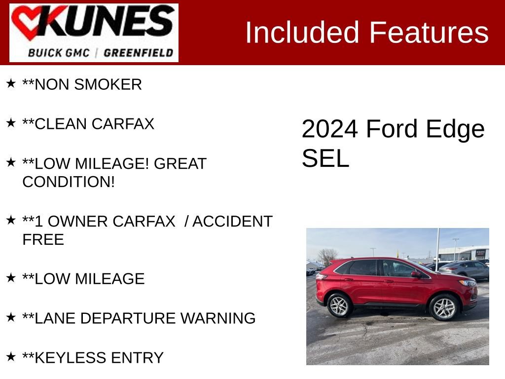 Used 2024 Ford Edge SEL image 3