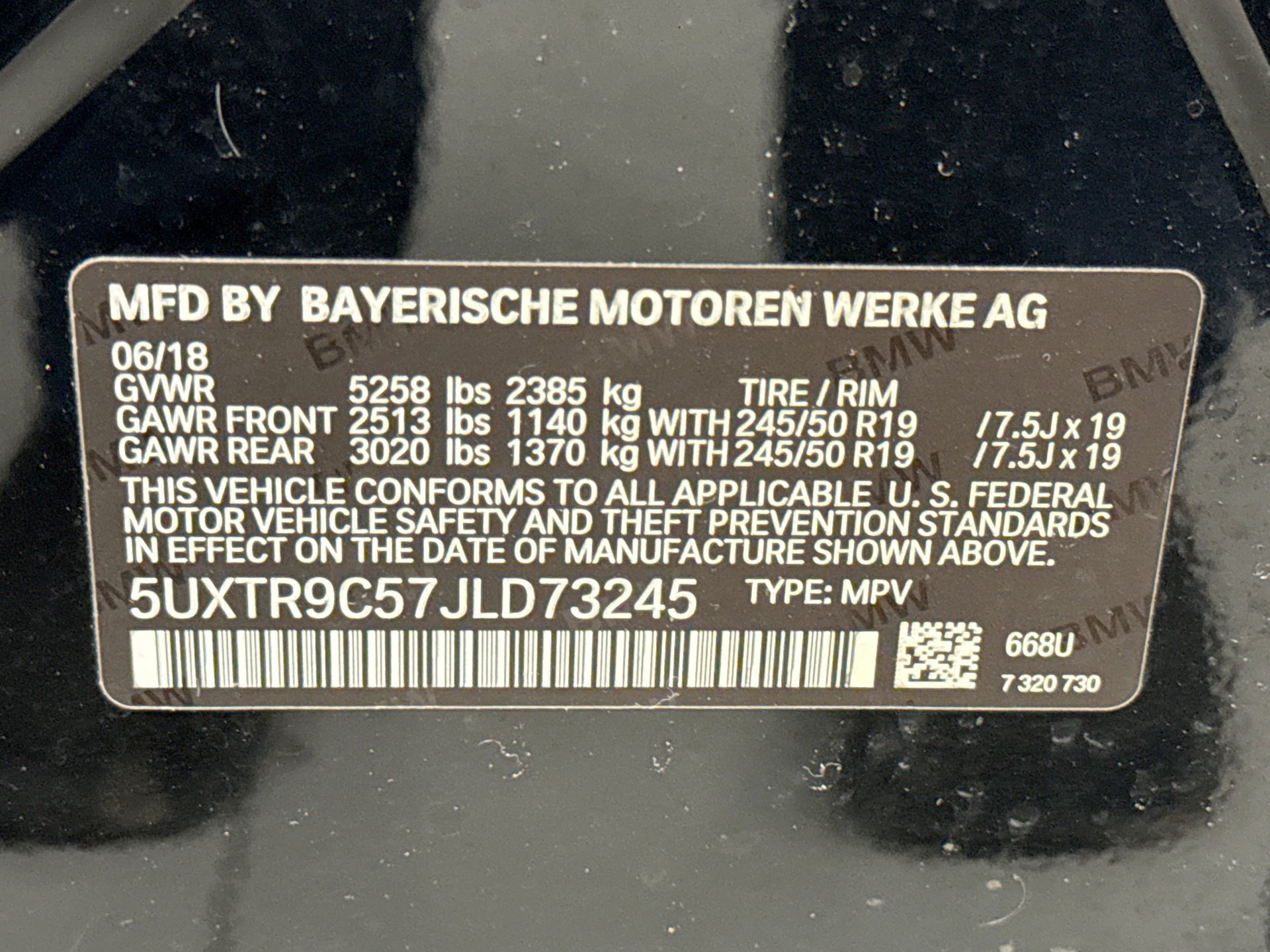 Used 2018 BMW X3 xDrive30i w/ Convenience Package AWD/4WD image 23