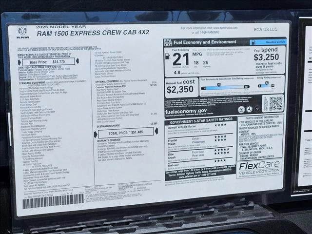New 2026 RAM 1500 Express image 18