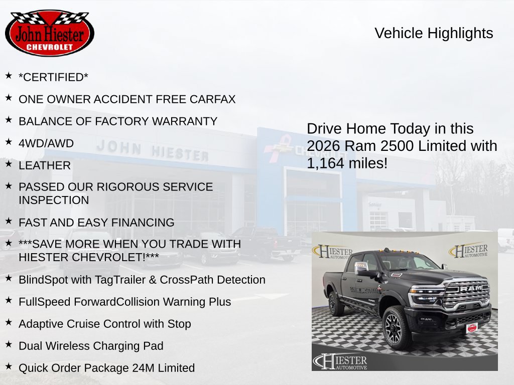 Used 2026 RAM 2500 Limited AWD/4WD image 6