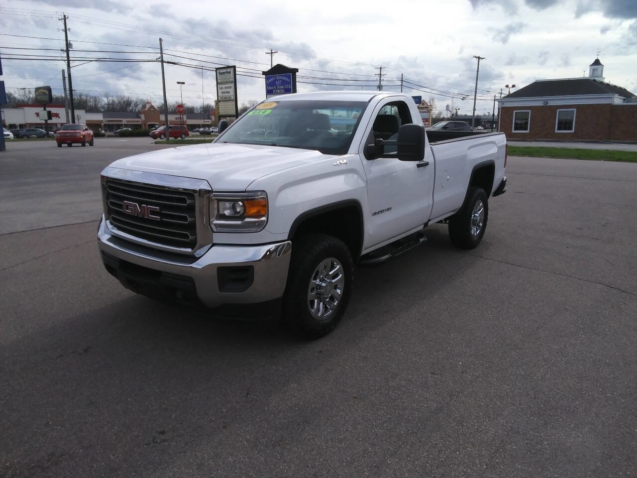 Used 2016 GMC Sierra 3500 4x4 Regular Cab w/ Snow Plow Prep Package image 23