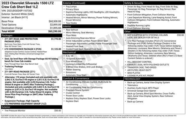 Used 2023 Chevrolet Silverado 1500 LTZ image 35