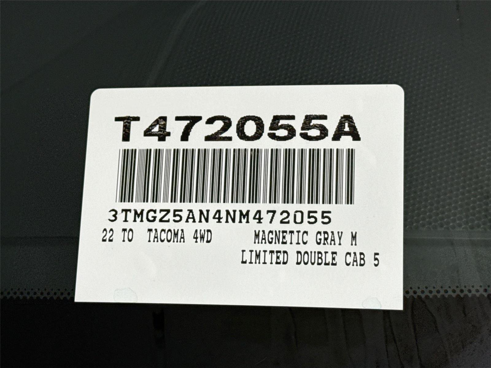 Certified 2022 Toyota Tacoma Limited w/ Black Out Package (TMS) AWD/4WD image 49