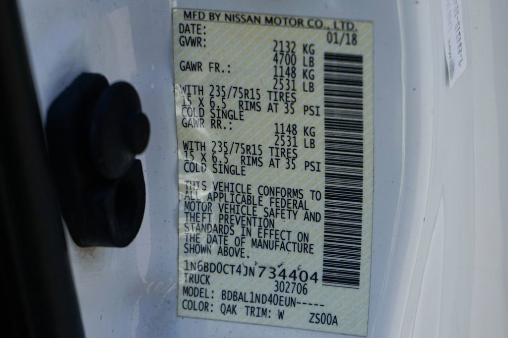 Used 2018 Nissan Frontier S RWD image 39