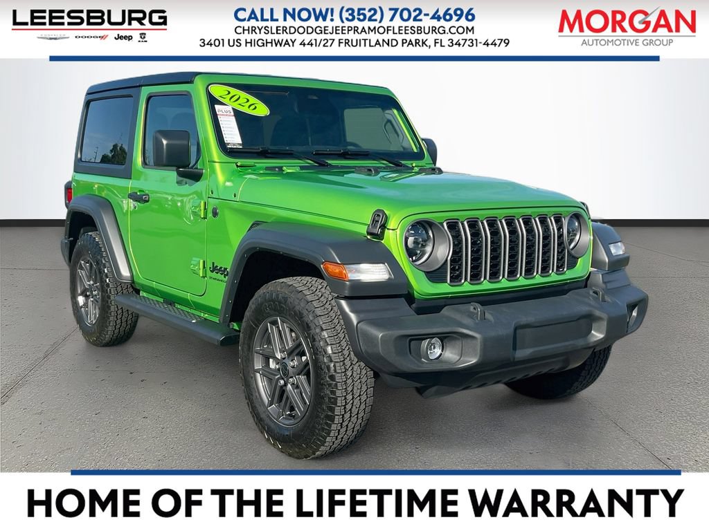 Certified 2026 Jeep Wrangler Sport