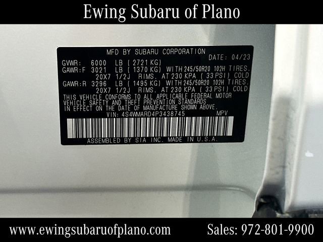 Used 2023 Subaru Ascent Limited w/ Technology Package AWD/4WD image 35