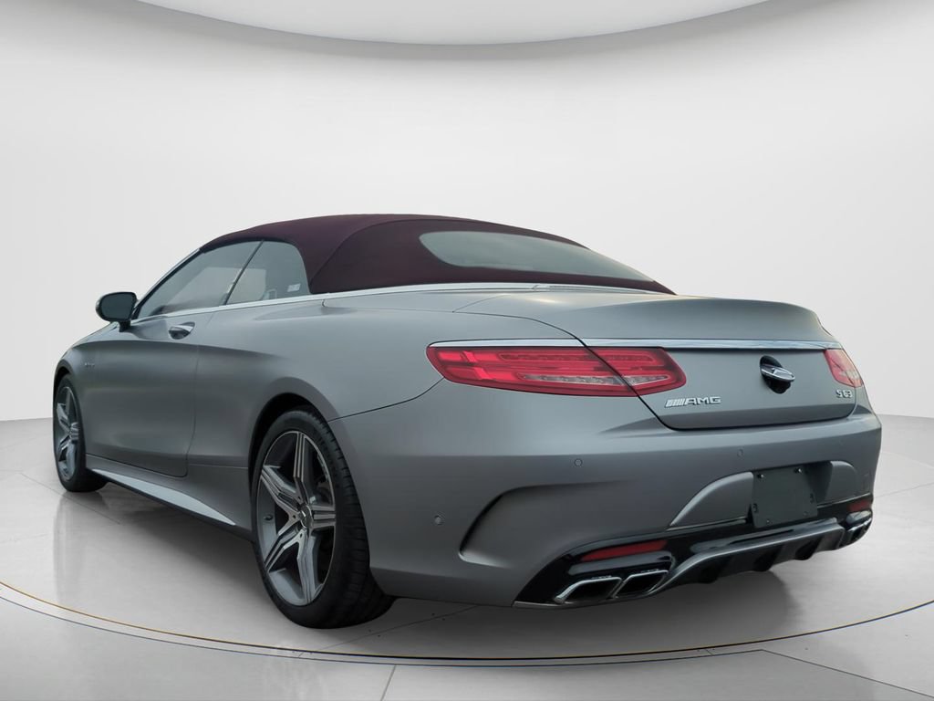 Used 2017 Mercedes-Benz S 63 AMG 4MATIC Cabriolet w/ Driver Assistance Package image 7