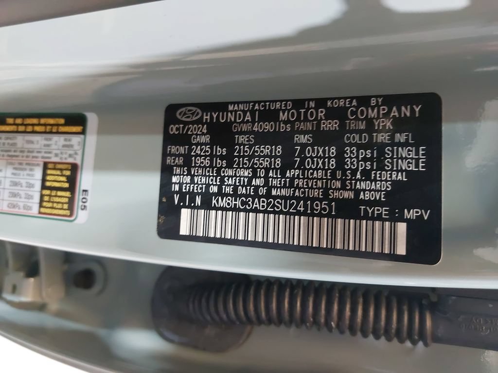 Certified 2025 Hyundai Kona SEL FWD image 34