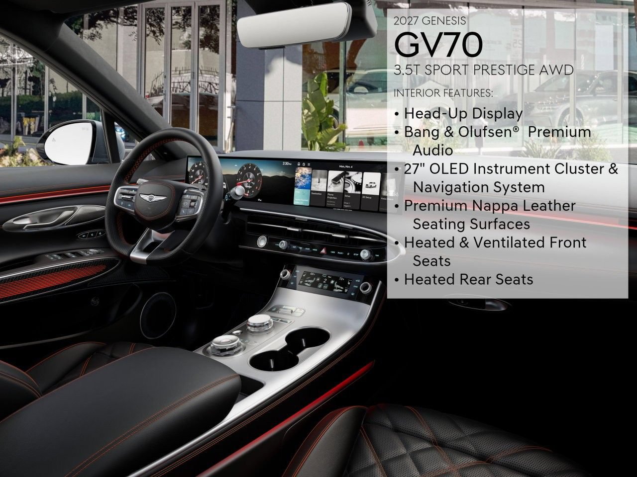 New 2027 Genesis GV70 2.5T Sport Prestige AWD/4WD image 21