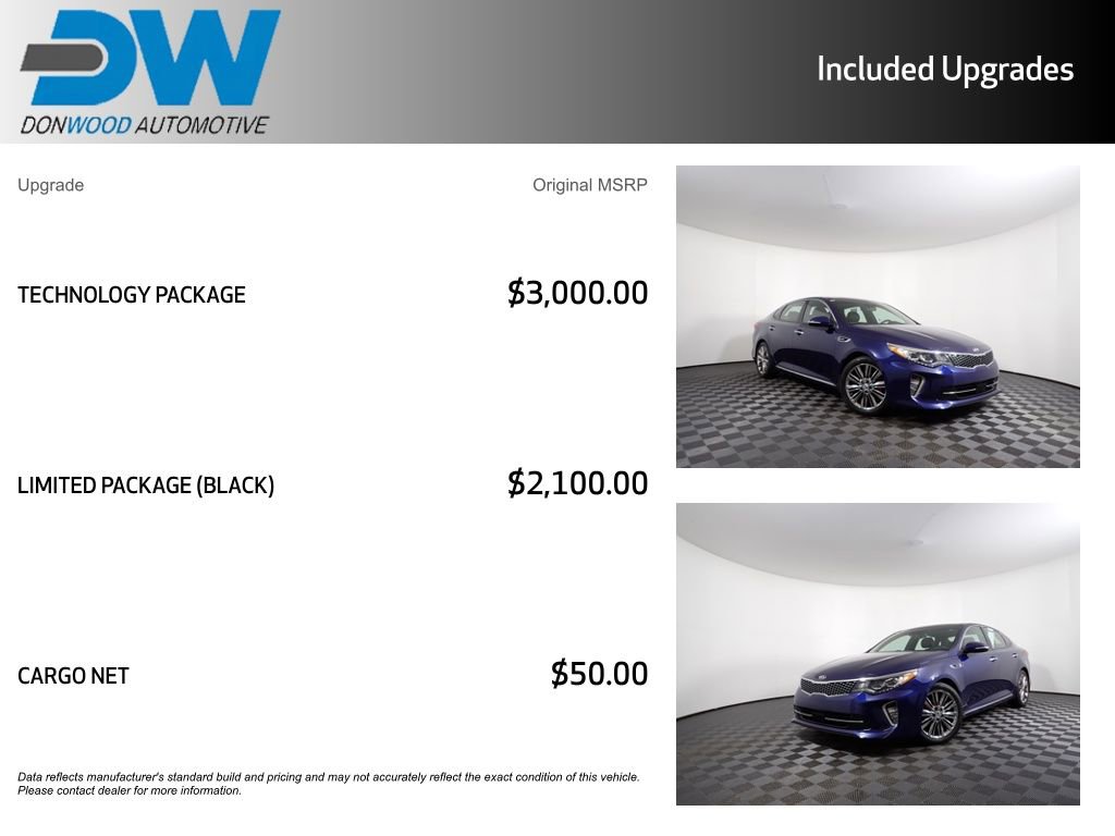 Used 2018 Kia Optima SX w/ Technology Package image 6