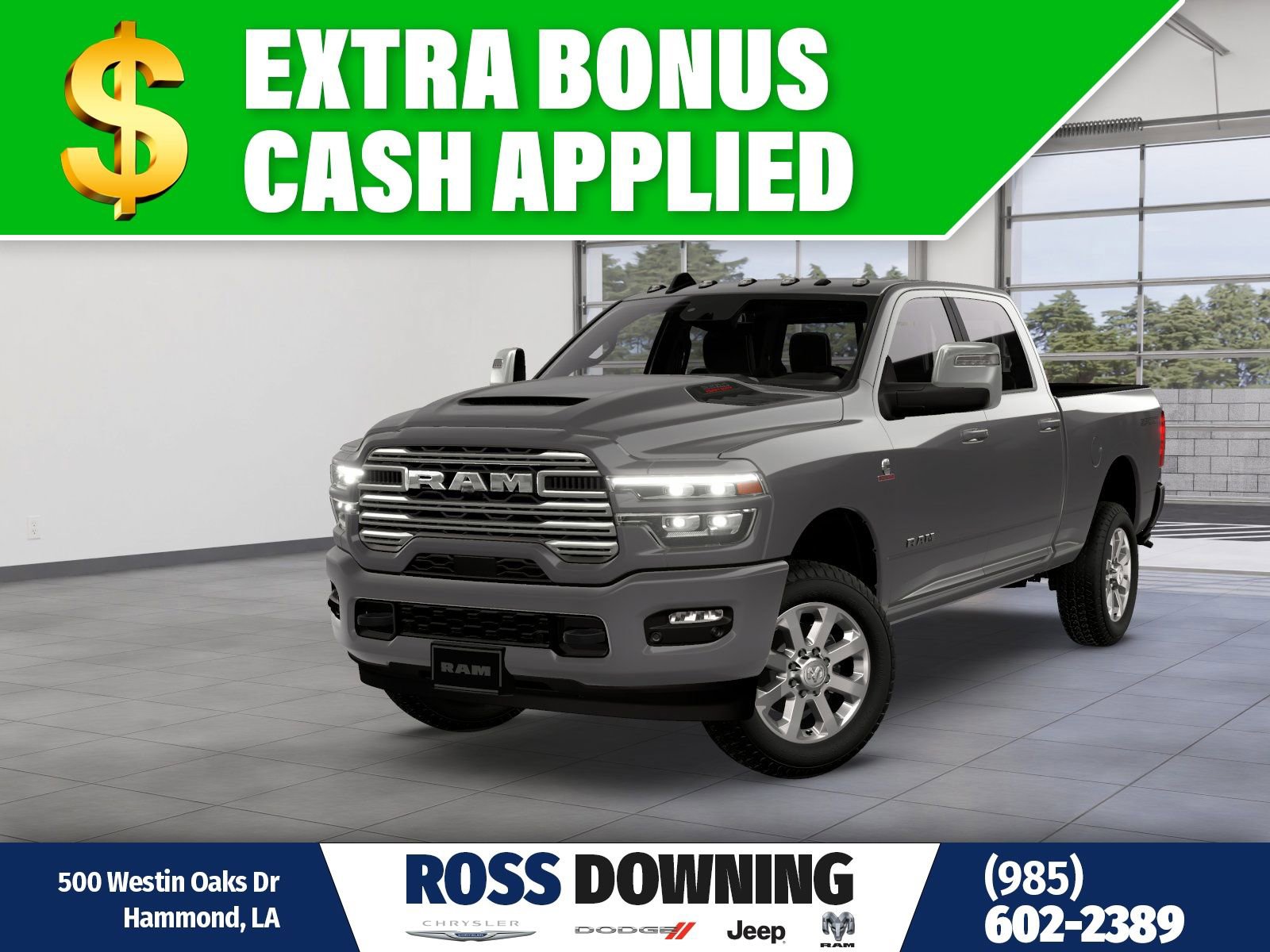 New 2026 RAM 2500 Laramie w/ Sport Appearance Package