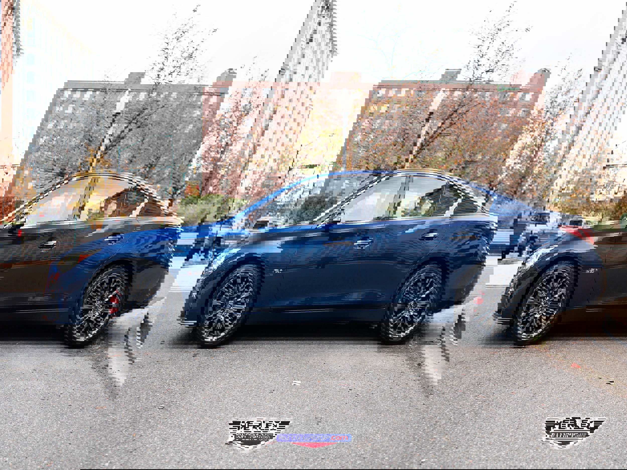 Used 2019 INFINITI Q50 Red Sport 400 w/ Sensory Package image 4