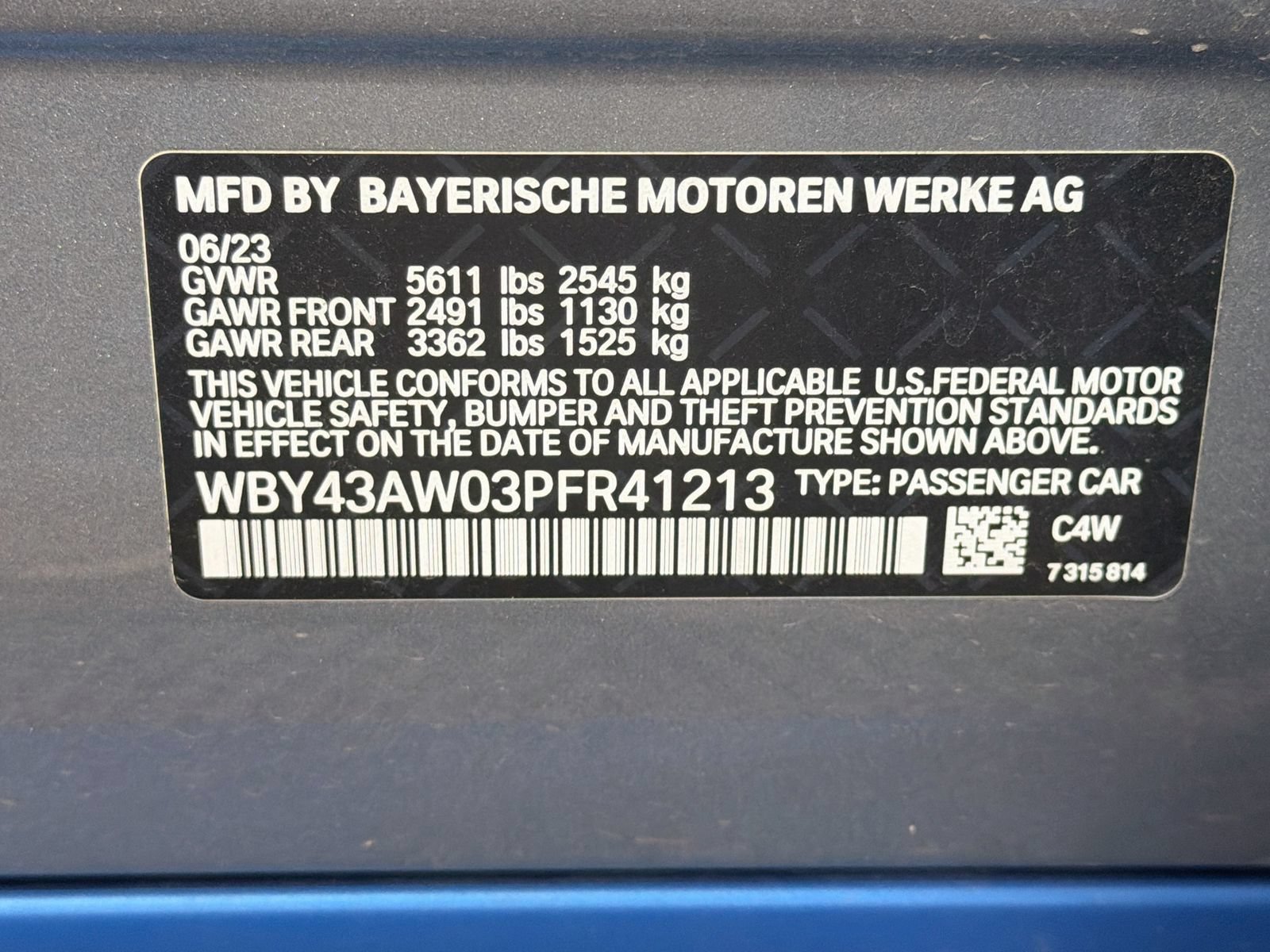 Certified 2023 BMW i4 eDrive35 w/ Premium Package RWD image 37