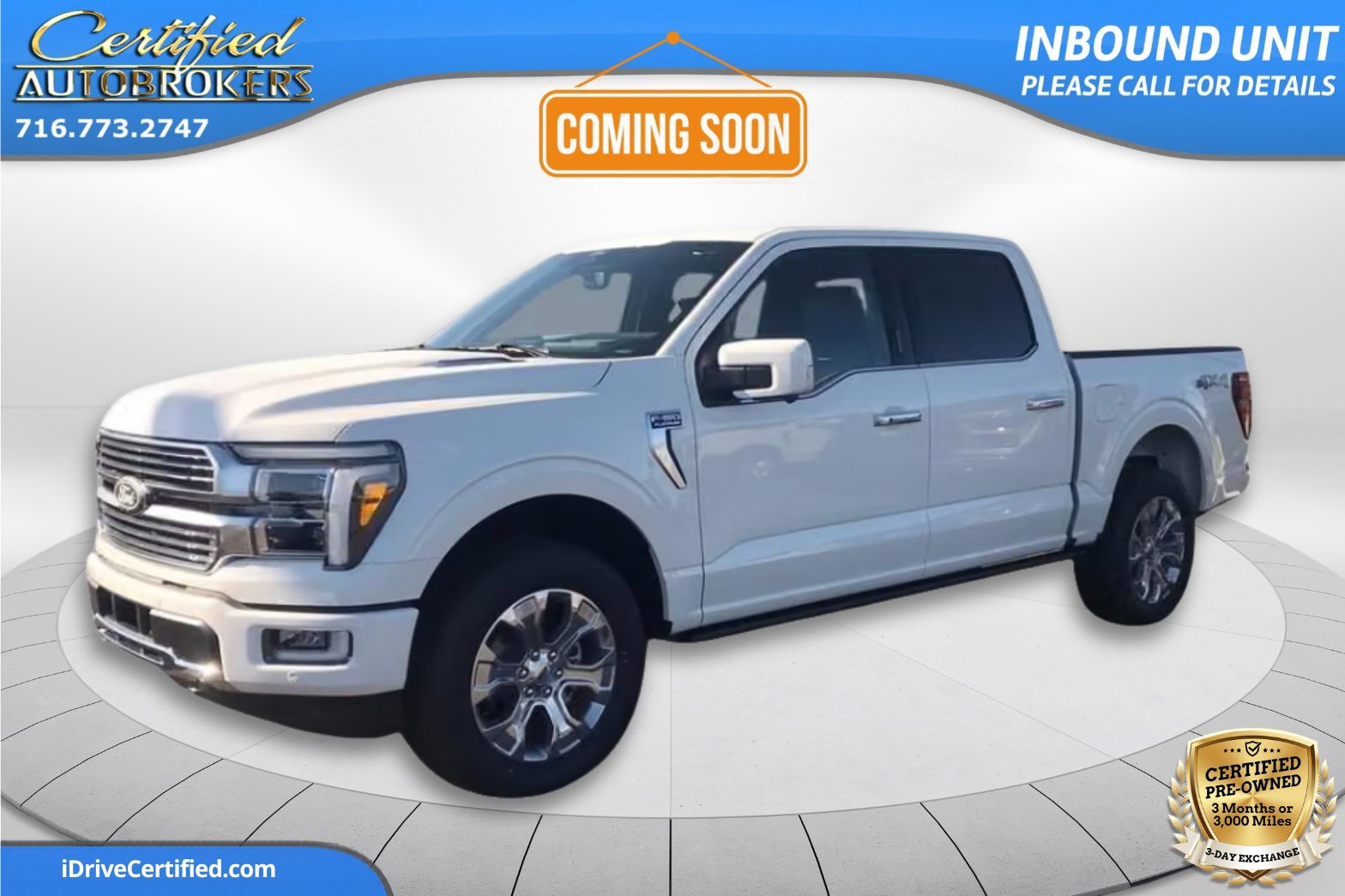 Used 2026 Ford F150 Platinum w/ Equipment Group 702A High