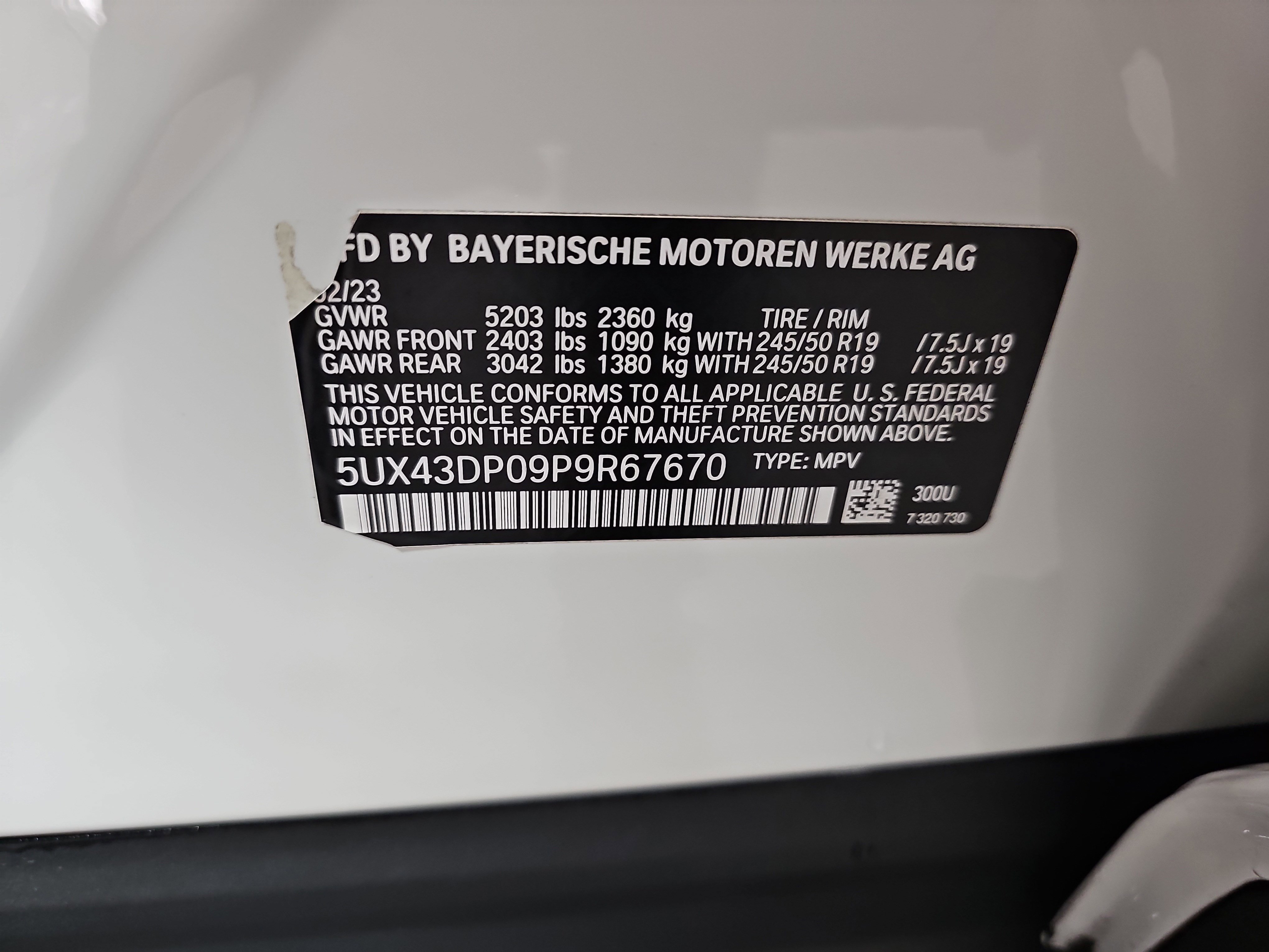 Used 2023 BMW X3 sDrive30i w/ Convenience Package RWD image 38