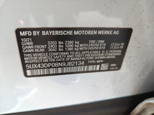 Used 2022 BMW X3 sDrive30i w/ Convenience Package image 15