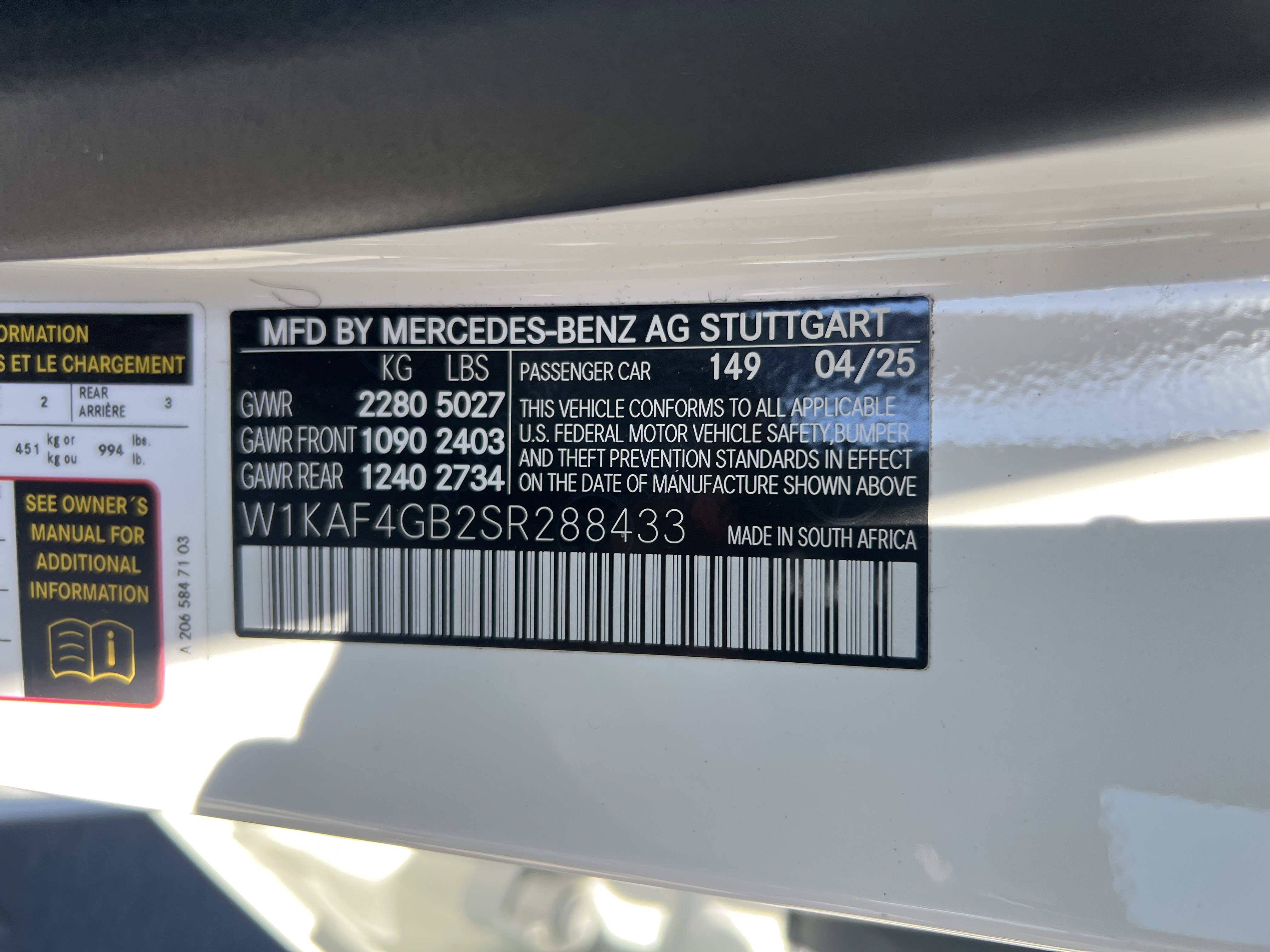 Certified 2025 Mercedes-Benz C 300 Sedan image 37