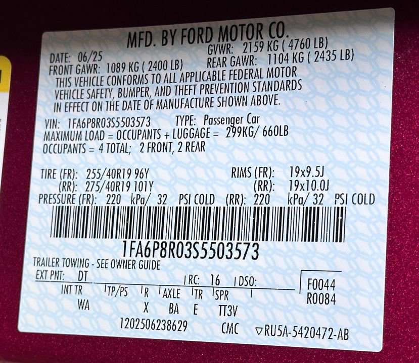 New 2025 Ford Mustang Dark Horse image 45