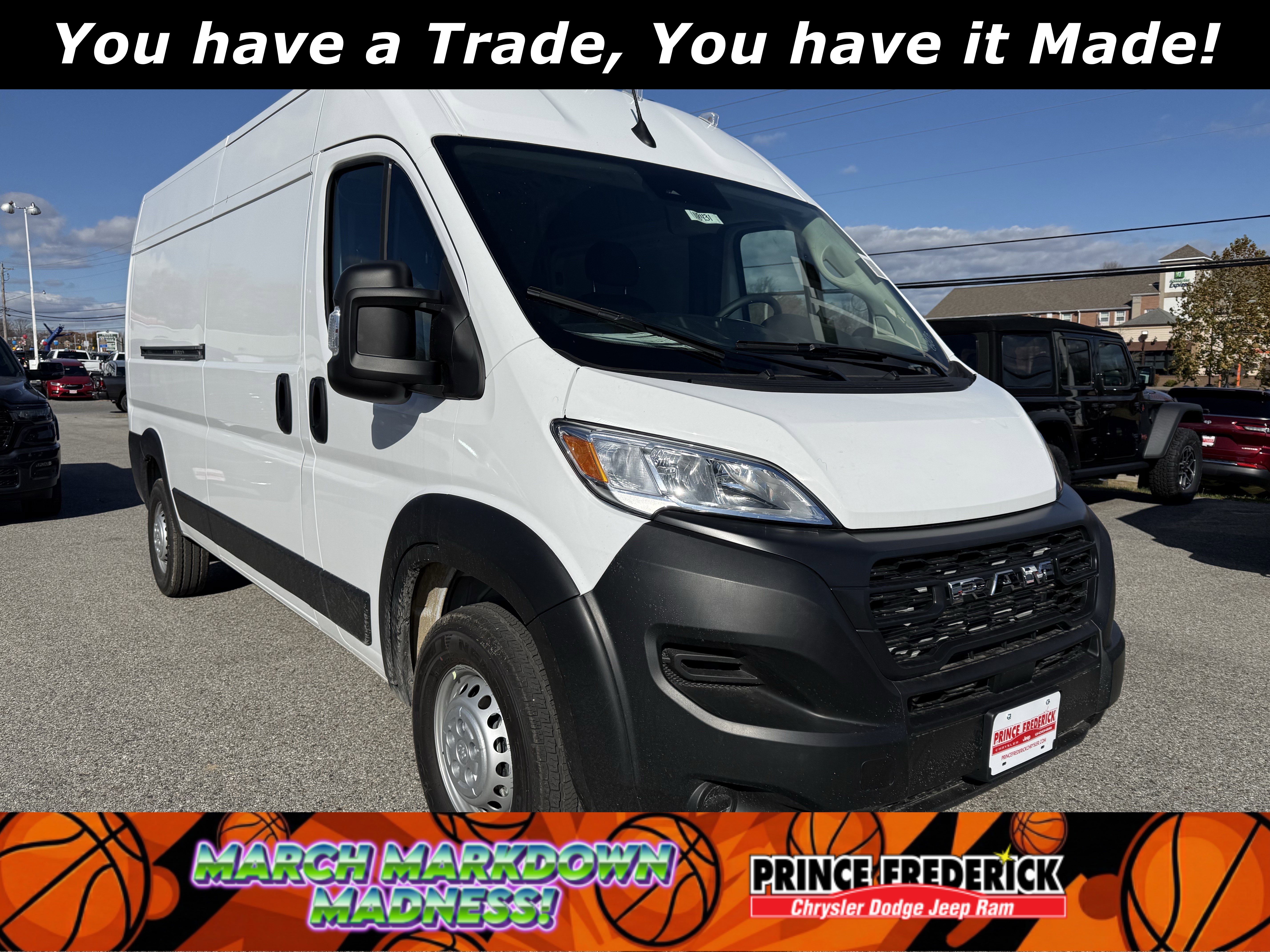New 2026 RAM ProMaster 2500