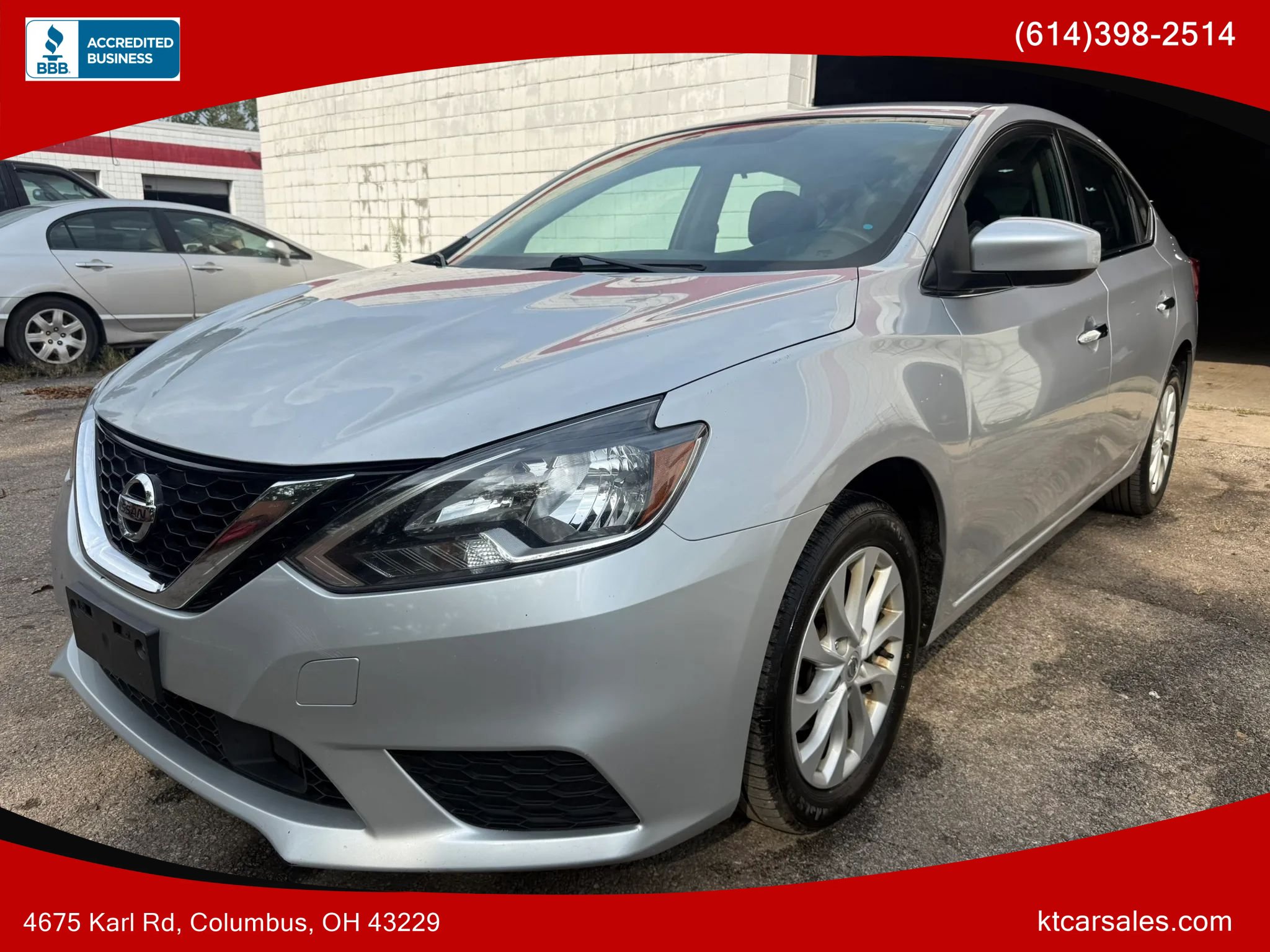 Used 2019 Nissan Sentra SV FWD image 1