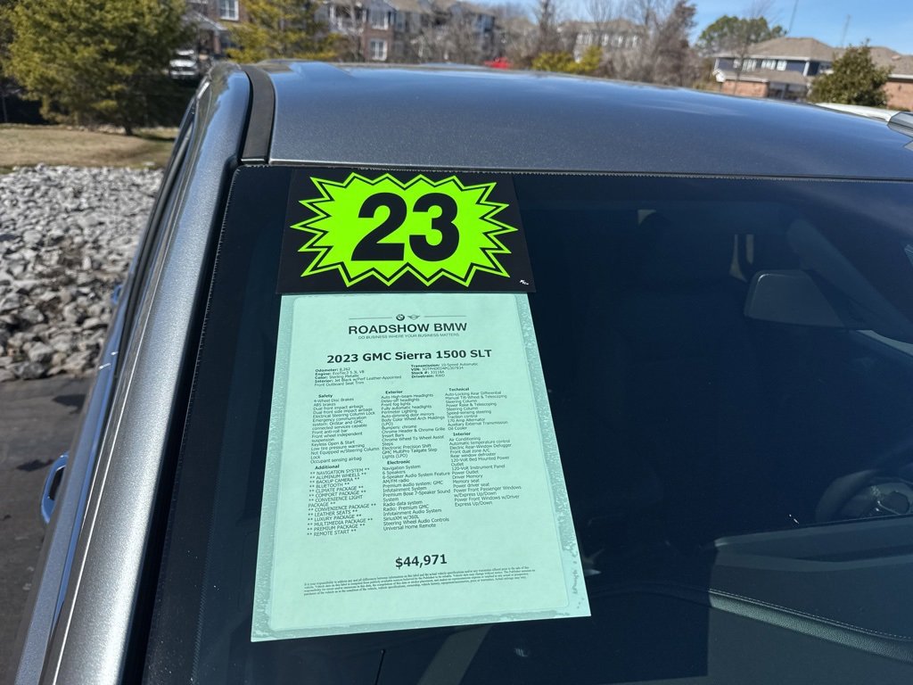 Used 2023 GMC Sierra 1500 SLT w/ SLT Premium Package image 20