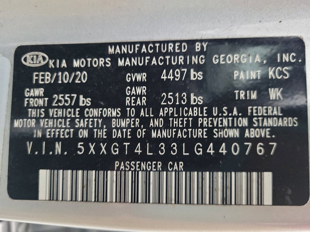 Used 2020 Kia Optima LX image 33