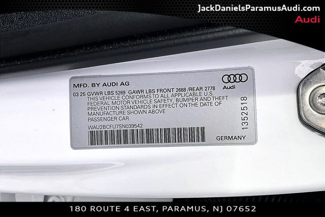 Used 2025 Audi A5 2.0T Premium Plus w/ Premium Plus image 31