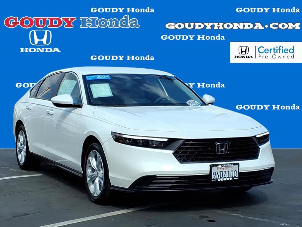 Certified 2024 Honda Accord LX