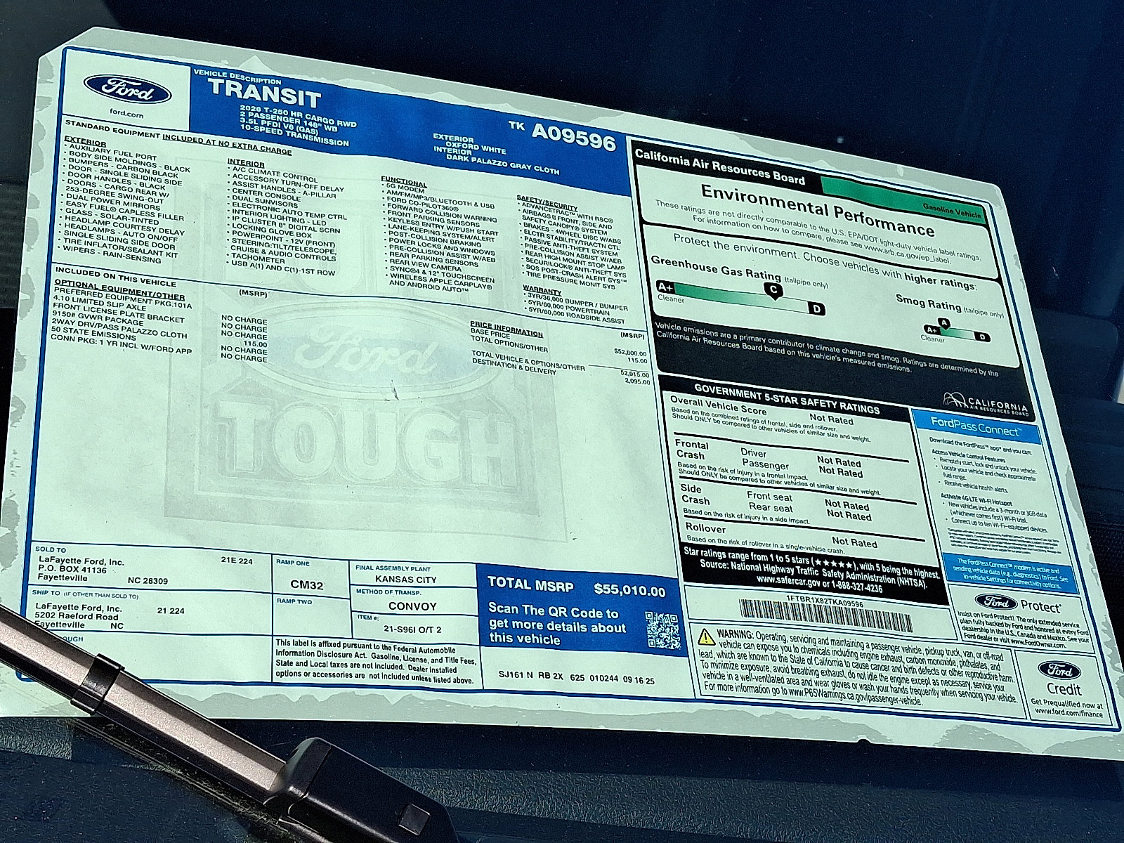 New 2026 Ford Transit 250 148 High Roof image 20