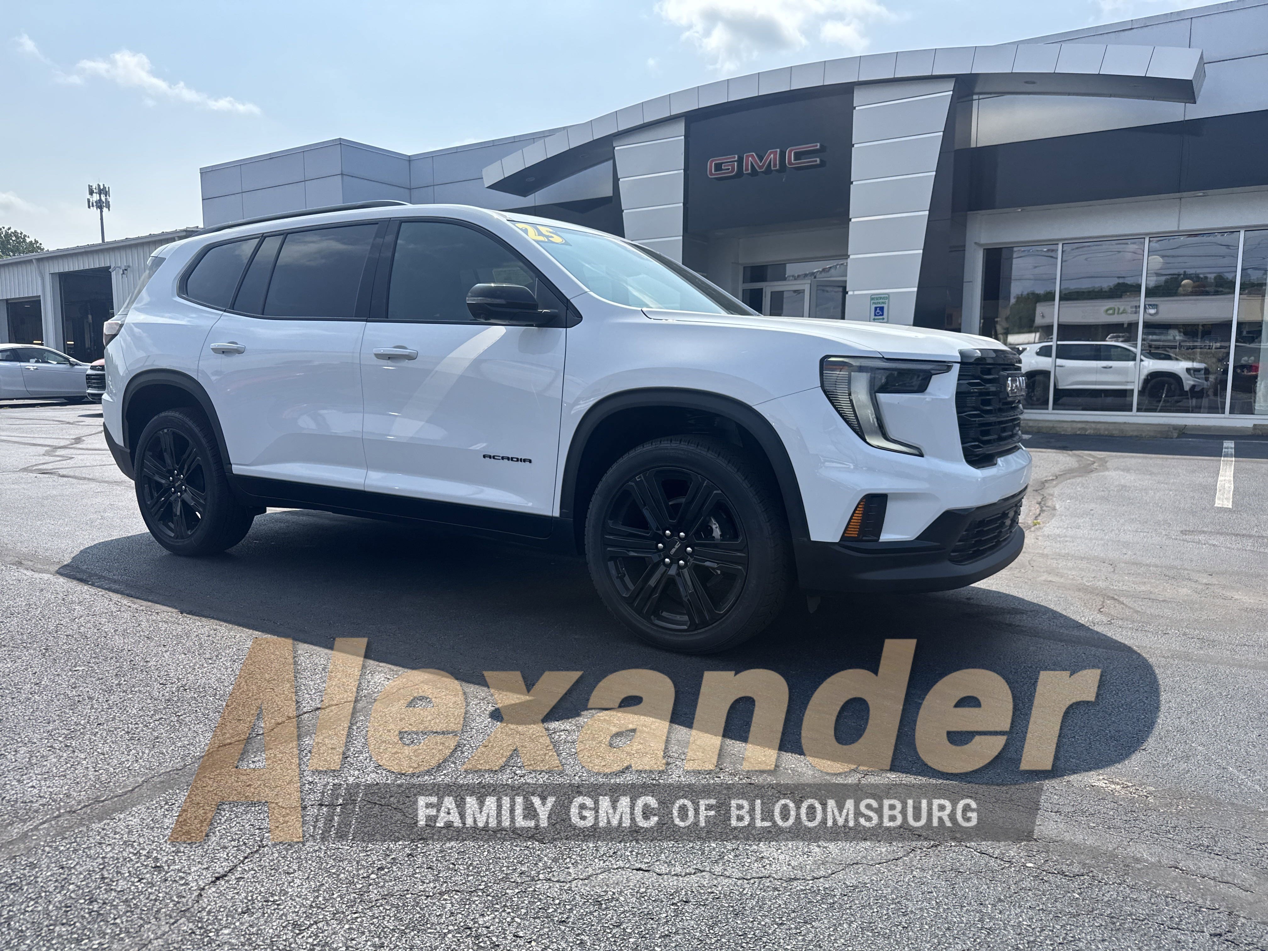 New 2025 GMC Acadia Elevation w/ Black Edition image 1