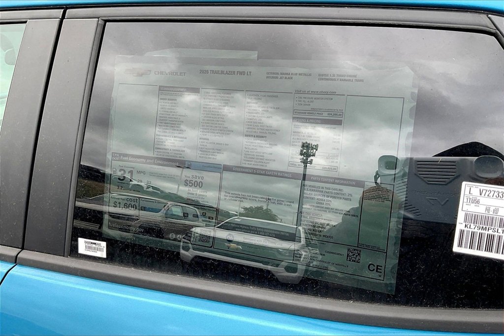 New 2026 Chevrolet TrailBlazer LT image 16