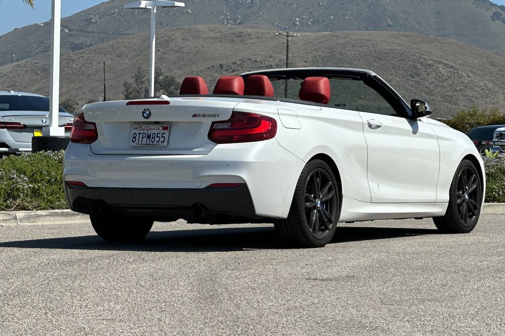 Used 2017 BMW M240i Convertible RWD image 3